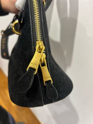 Borsa Miu Miu Nero e Oro