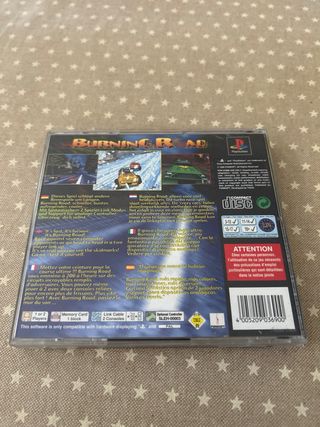 Burning Road PlayStation PAL