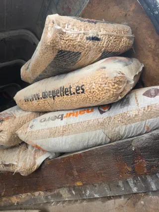 Sacos de Pellets de Madera para Calefacción