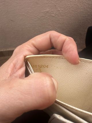 Cartera Louis Vuitton Original Beige/Rosa