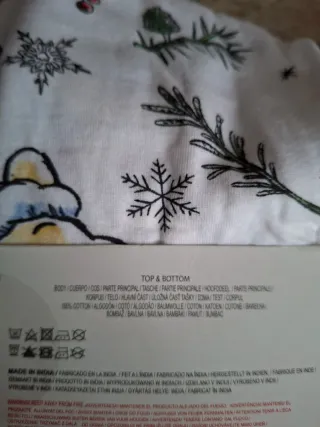 Pijama Disney Winnie the Pooh Talla S