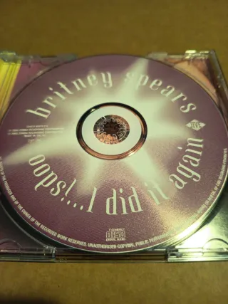 CD Britney Spears Pop Internacional