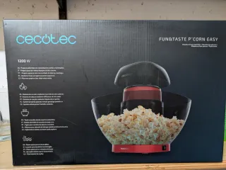 Máquina de Palomitas Cecotec Fun&Taste