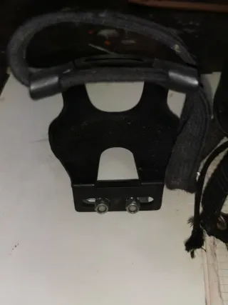 Punta piedi plastica per bici