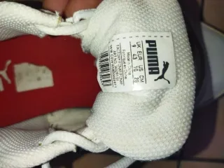 Scarpe Puma Leadcat bianche e rosse 43