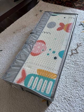 Alfombra Bebé Plegable Acolchada Reversible