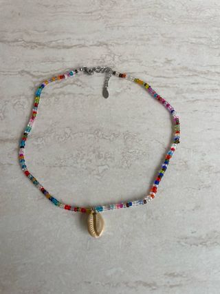 Set 2 collane perline colorate