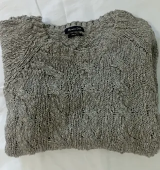 Elegante, trenzado de Massimo Dutti sin estrenar