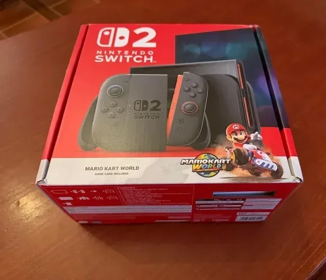 Nintendo Switch 2 + Mario Kart World PRECINTADA afbeelding 5