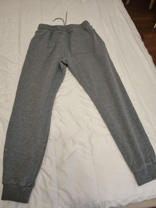 due paia pantaloni tuta grigi taglia L