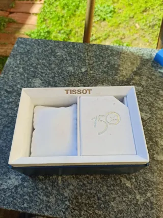 🇨🇭CAJA RELOJ TISSOT 150 ANIVERSARIO 🇨🇭