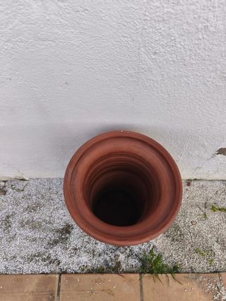 Macetero Paraguas Terracota