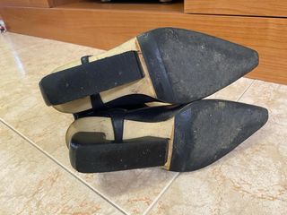 Botas Diesel negras tacón diseño original talla 37