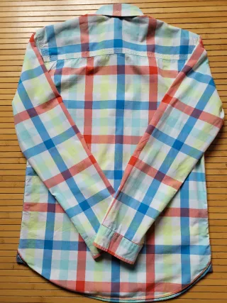 Camisa Jack & Jones cuadros multicolor Talla S