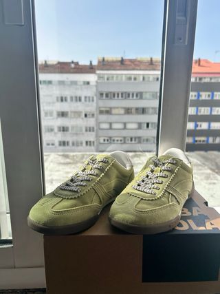 Zapatillas Bimba y Lola verde lima