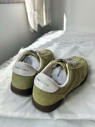 Zapatillas Bimba y Lola verde lima