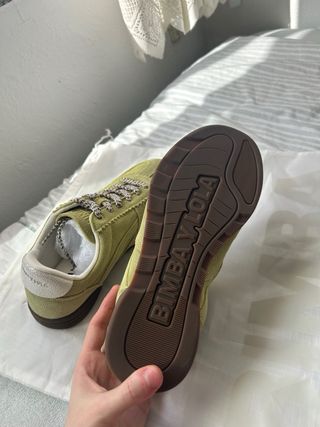 Zapatillas Bimba y Lola verde lima
