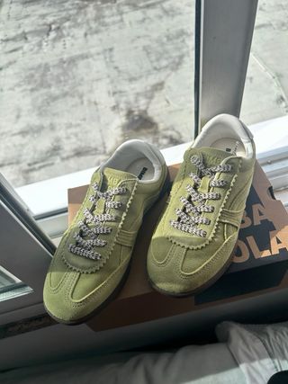 Zapatillas Bimba y Lola verde lima