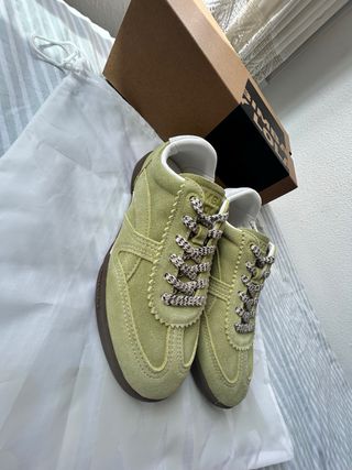 Zapatillas Bimba y Lola verde lima