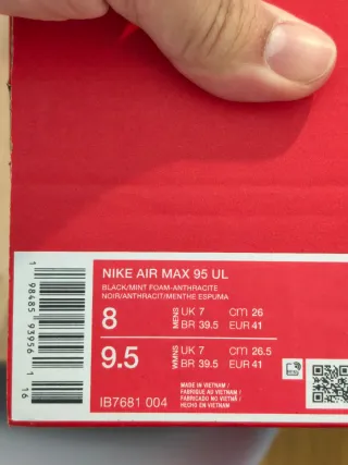 T41 Nike Air Max 95 UL