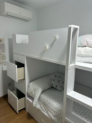 Litera Tren Blanca Kenay Home