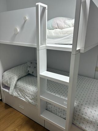 Litera Tren Blanca Kenay Home