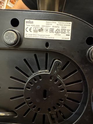 Licuadora Braun Negra