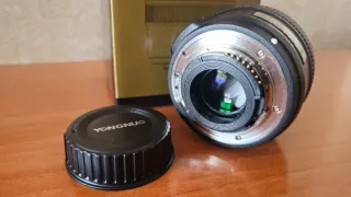 Objetivo Yongnuo 50mm f/1.8 para Nikon