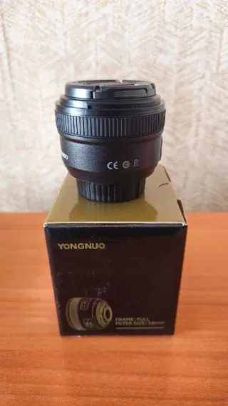 Objetivo Yongnuo 50mm f/1.8 para Nikon