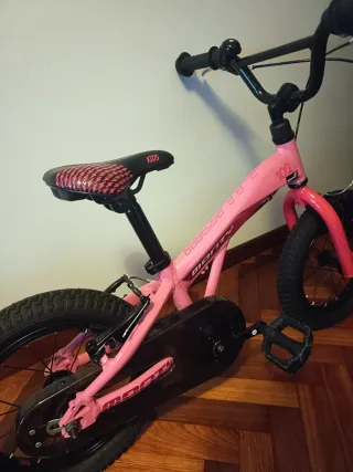 Bicicleta Monty 102 Rosa per Bambina