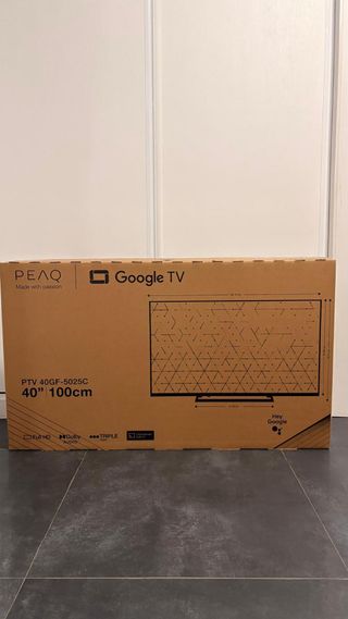 Google TV 40” NUEVA a ESTRENAR-PEAQ Smart Full HD