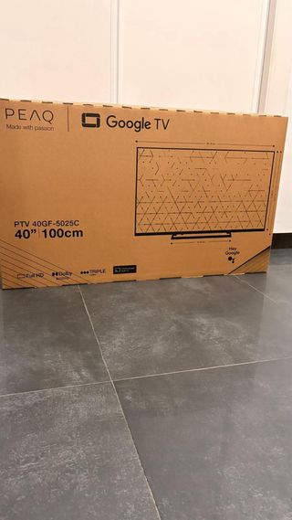 Google TV 40” NUEVA a ESTRENAR-PEAQ Smart Full HD