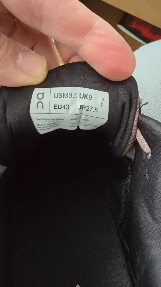 Zapatillas ON Cloudswift Talla 43 Nuevas