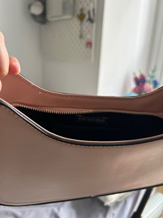 Bolso de hombro rosa Primark