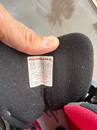 Patines línea Zetra Blade talla 38