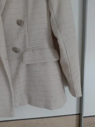 Chaqueta DORADO Beige y Dorada