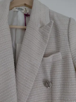 Chaqueta DORADO Beige y Dorada