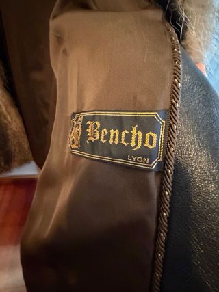 Chaquetón de piel zorro plateado