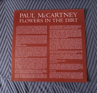 Paul McCartney Flowers In The Dirt Vinilo