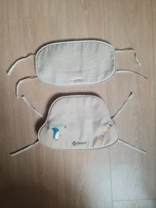 Trona de madera Safety 1st y Trona de viaje.