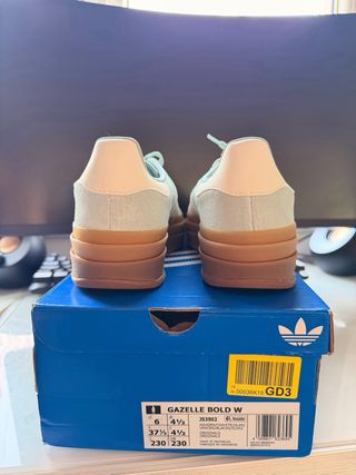 Adidas Gazelle Bold Verde Azul Turquesa