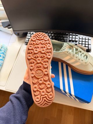 Adidas Gazelle Bold Verde Azul Turquesa