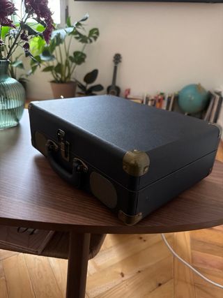 Tocadiscos RetroLife Portátil Bluetooth Negro