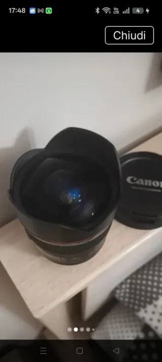 Obbiettivo Canon EF 14mm f/1.2 L II USM Ultrasonic