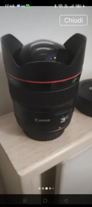 Obbiettivo Canon EF 14mm f/1.2 L II USM Ultrasonic