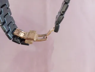Reloj Emporio Armani AR1410 Cerámica Oro Rosa