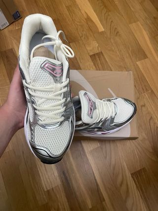 Asics Gel Kayano 14 Plata/Blanco