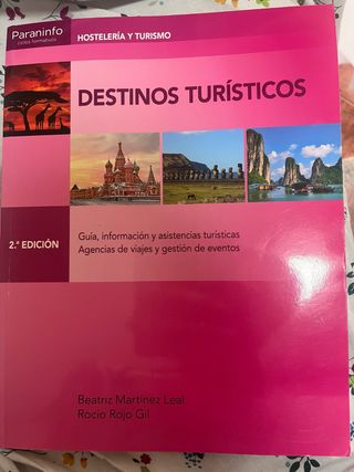 Libro destinos turisticos nuevo