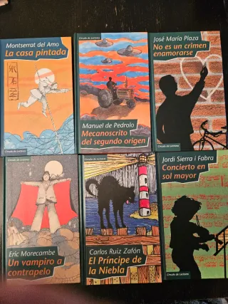 6 libros circulo de lectores