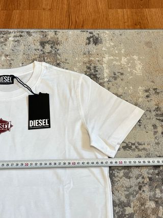 T-shirt Diesel bianca taglia M